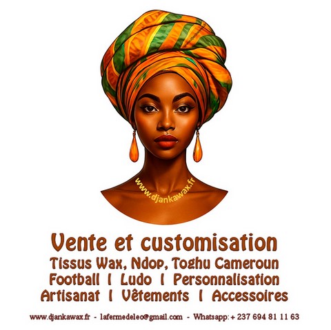 Vente et Customisation de Tissu Pagne Wax, Ndop, Toghu Cameroun Artisanat, Personnalisation Perruque , https://www.djankawax.fr